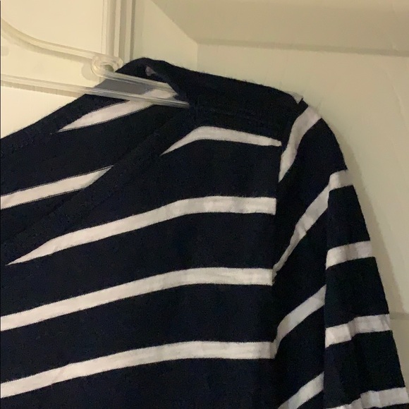 Navy striped 3/4 sleeve - Picture 3 of 3